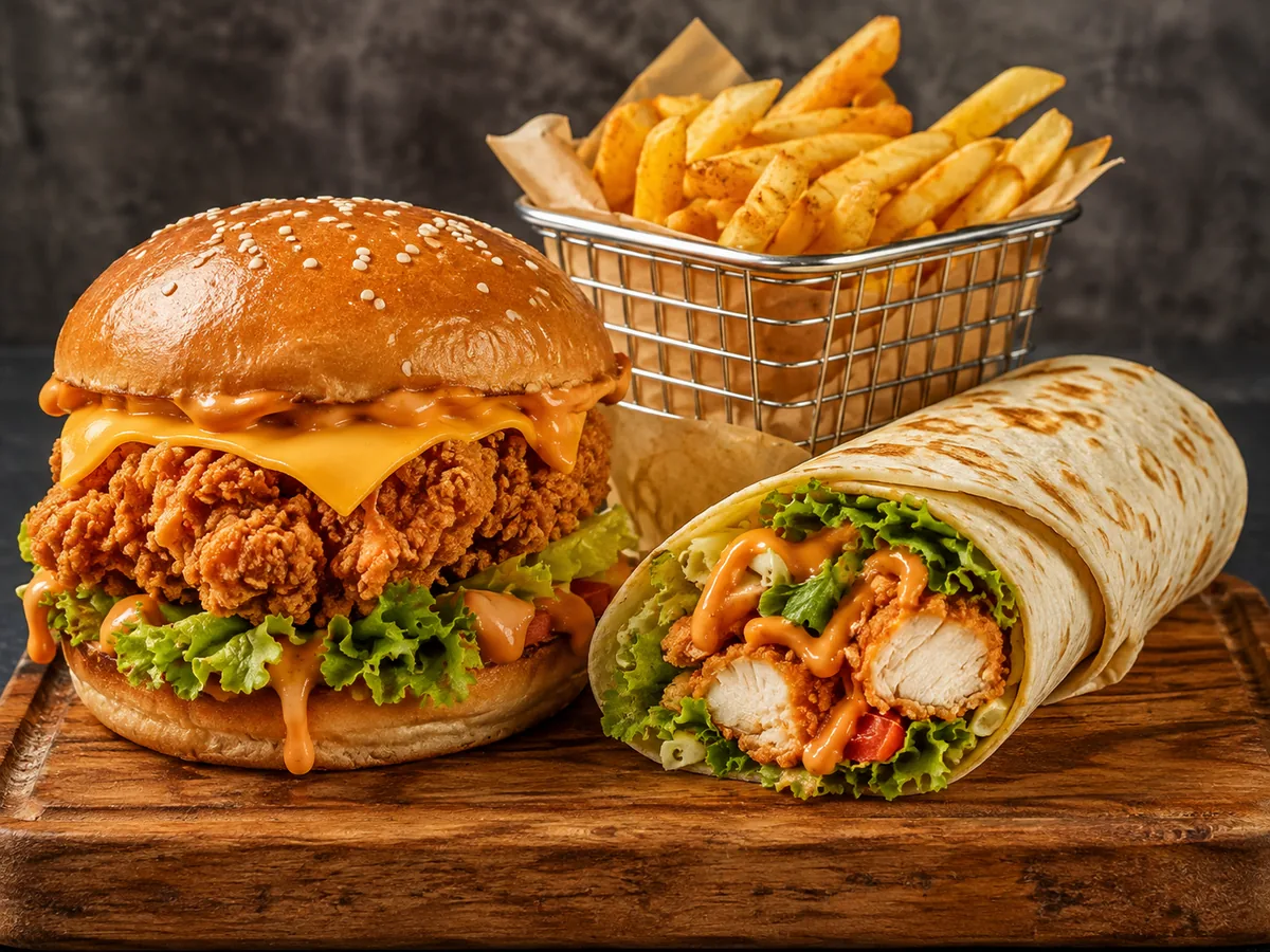 Spicy Chicken Burger